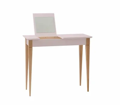 Toaletka MIMO z lusterkiem 65x35 cm - różowy