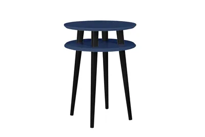 Stolik kawowy UFO 45x61 cm - granatowy