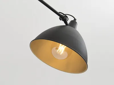 Lampa wisząca COBEN TWO HEAD - czarny