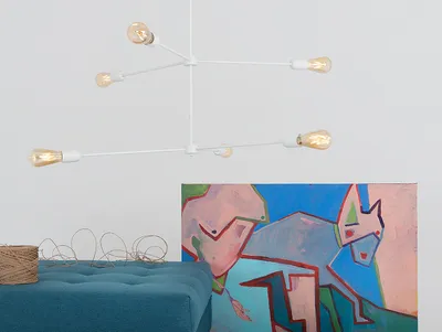Lampa wisząca TRISO 6 - biały