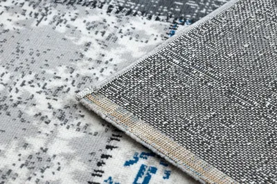 Dywan VIN I - szary/niebieski patchwork