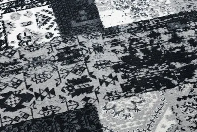 Dywan VIN I - szary patchwork