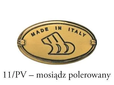 Uchwyt COLIBRI 15244 - mosiądz połysk / rozstaw 224 mm