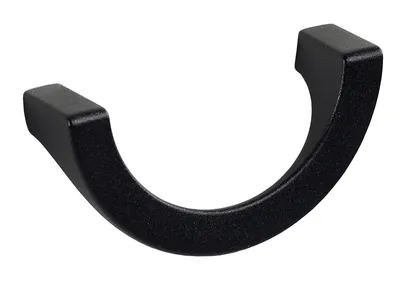 Uchwyt Z010 - czarny struktura / rozstaw 64 mm