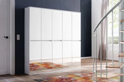 Zestaw szaf z lustrem MIRROR - 5 drzwi
