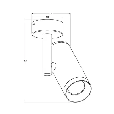 Lampa spot TORI SL 2 20015-WH - biały