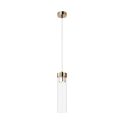Lampa wisząca GEM P0389-01D-F7AC - złoty
