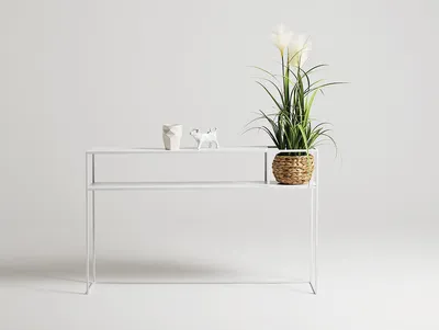 Konsola SENSO FLOWER 120 P - biały