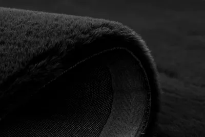 Dywan FLUFF BLACKY - czarny