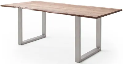 Stół drewniany CALABRIA z blatem 2.5 cm - natur