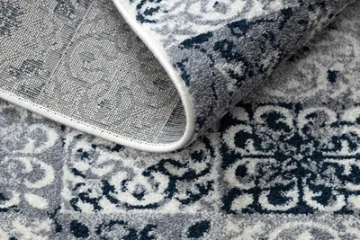 Dywan LISBON TILES - krem/niebieski