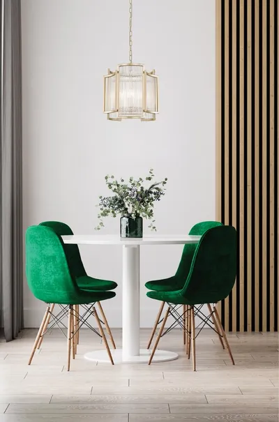 Lampa wisząca SERGIO P0528-03A-V6AC - złoty