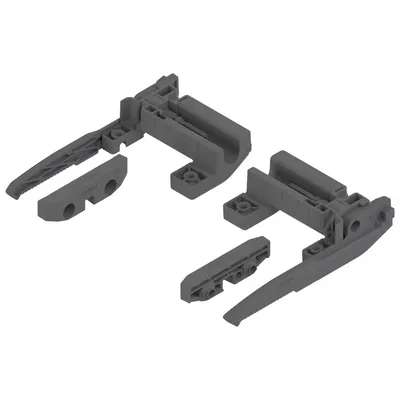 Blokada szuflady tackowej TANDEM 560F, 561F - ciemnoszary / gr. boku 19 mm