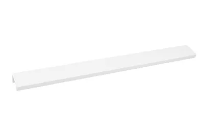 Uchwyt listwowy 4394 - biały półmat / rozstaw 320 mm