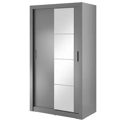 Szafa 2-drzwiowa przesuwna ARTI AR-06 - szary