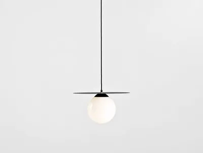 Lampa wisząca SKIVA BALL M - czarny