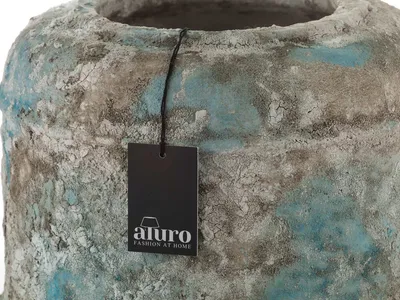 Donica,osłonka HONATI antique blue_Aluro L