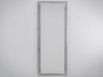 Lustro w stalowej oprawie LW6853 80x180 cm - srebrny