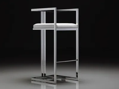 Hoker wysoki Y1038 43x46x96 cm - biały