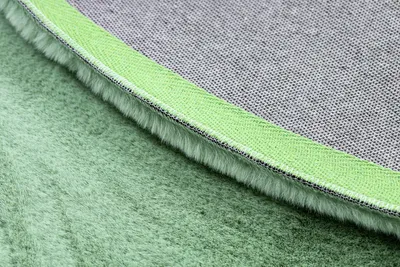 Dywan okrągły FLUFF GREENY - zielony