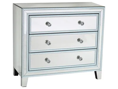 Komoda z trzema szufladami JS56 - lustrzany