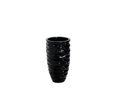 Donica 2028/2 60x33 cm - czarny
