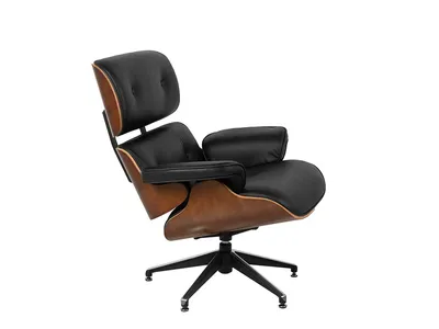 Fotel obrotowy z podnóżkiem LOUNGE CHAIR & OTTOMAN X040