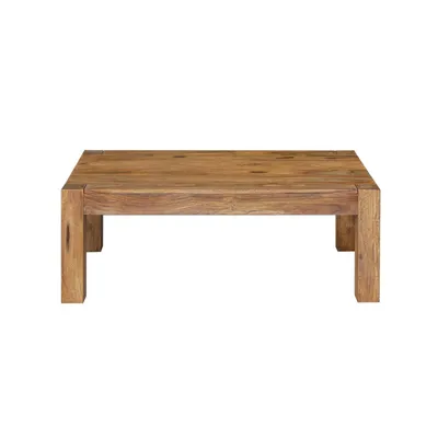 Stolik kawowy drewniany 120x70 - palisander teak