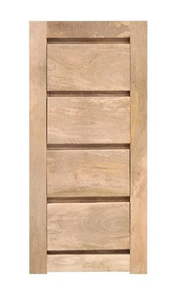 Komoda drewniana MILANO 4 szuflady - mango naturalne