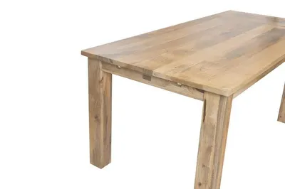 Stół rozkładany drewniany VERONA 160/240x90 - mango naturalne