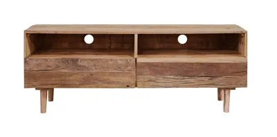 Szafka RTV drewniana CENTURY RUSTIC - stare drewno