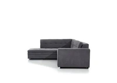 Narożnik rozkładany PIERETTA - tkanina Sawana 21/ekoskóra Soft 11