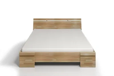 Łóżko drewniane bukowe SPARTA Maxi&Long 120x220 - naturalny