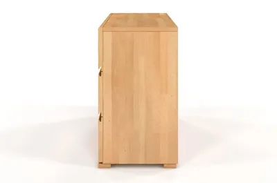 Komoda bukowa VESTRE 5 szuflad - naturalny