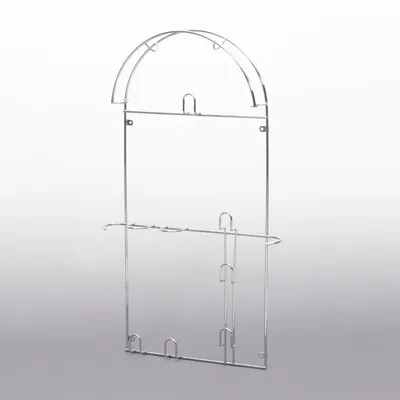 Wieszak na rurę odkurzacza duży metal efekt chrom