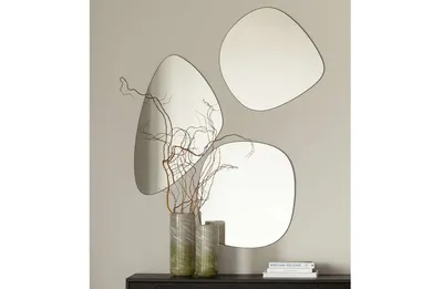 Lustro PHILOU 47x81 cm - czarny