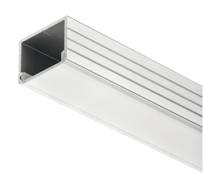 Profil nawierzchniowy LOOX 2191 - aluminium/biały / wys. 13 mm / dł. 250 cm