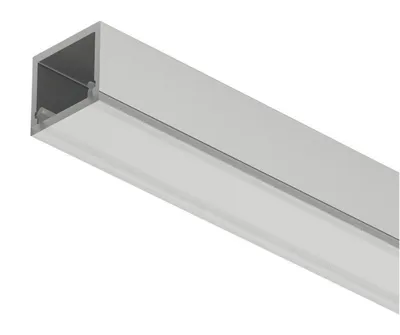 Profil nawierzchniowy LOOX5 2101 do taśm LED 8 mm - aluminium/biały / dł. 300 cm