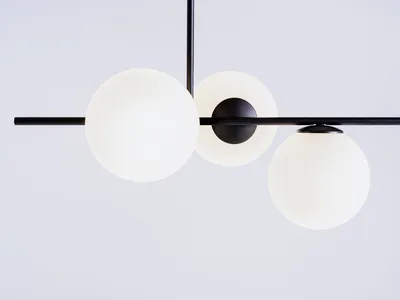 Lampa wisząca BOBLER horizontal - czarny