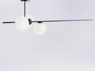 Lampa wisząca BOBLER horizontal - czarny