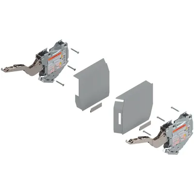 Siłowniki AVENTOS HK-S / LF 400-1000 / szare zaślepki / sprężyna średnia