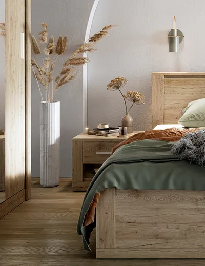 Stolik nocny IDEA ID-07 - dąb shetland