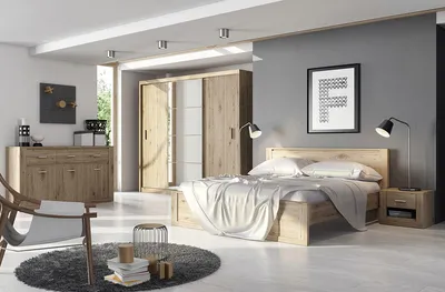 Stolik nocny IDEA ID-07 - dąb shetland