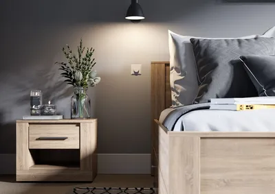 Stolik nocny IDEA ID-07 - dąb shetland