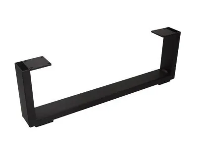 Noga meblowa NS39 Czarny Mat H=120 mm Szerokość 370 mm