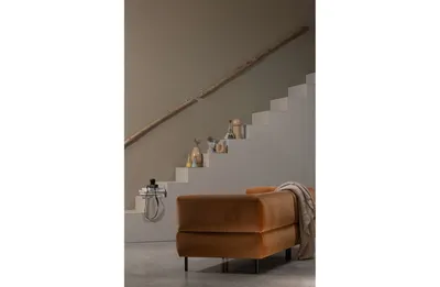 Sofa aksamitna LLOYD - pomarańczowy