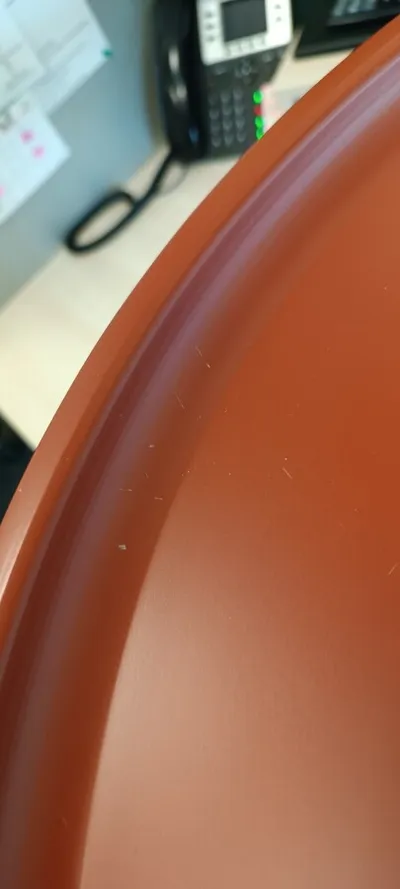 Stolik ze zdejmowaną tacą IVAR L - ceglany