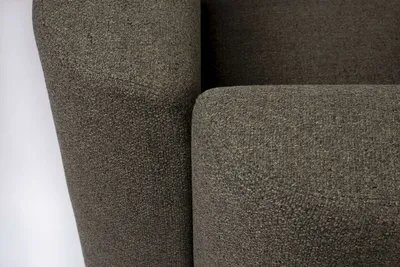 Sofa SLICE 3 osobowa brązowa