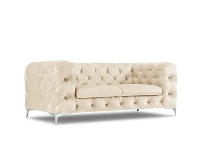 Aksamitna sofa 2-osobowa VIOLANE