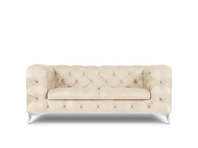 Aksamitna sofa 2-osobowa VIOLANE